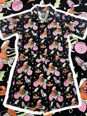 Nooworks Mean Machine Shortalls - Size M